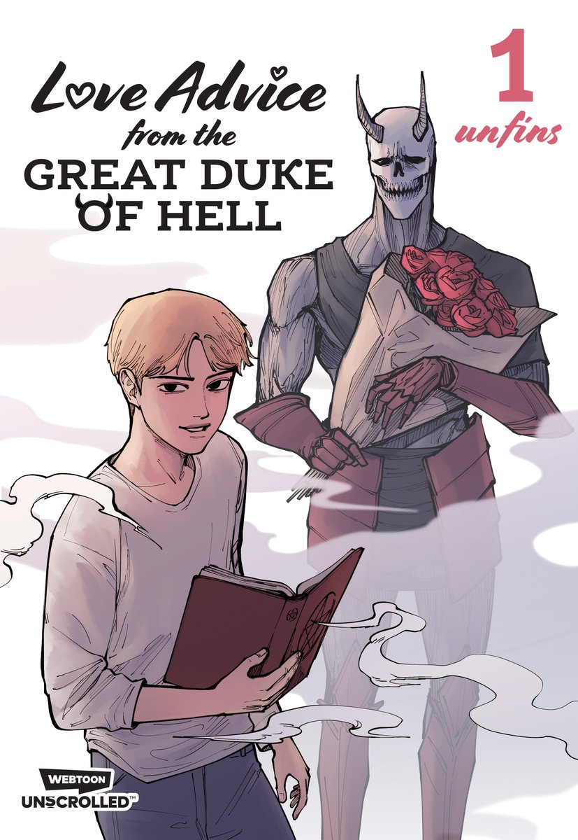 Paul, our most relatable hero who does what anyone would do... summon the Great Duke of Hell for love advice 😀👍 #LoveAdviceFromTheGreatDukeOfHell hits shelves everywhere books are sold November 5th! 💖 #WEBTOON 📚 amzn.to/49cLziK