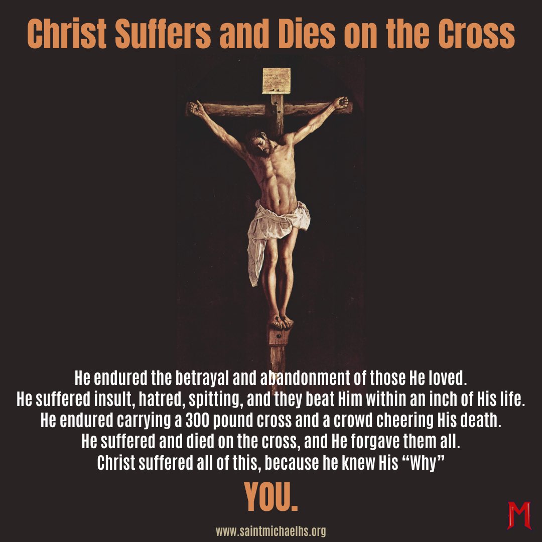 Christs suffering was out of love. He loves you. Never forget that. And He is always just a prayer away. #LoveYourFamily