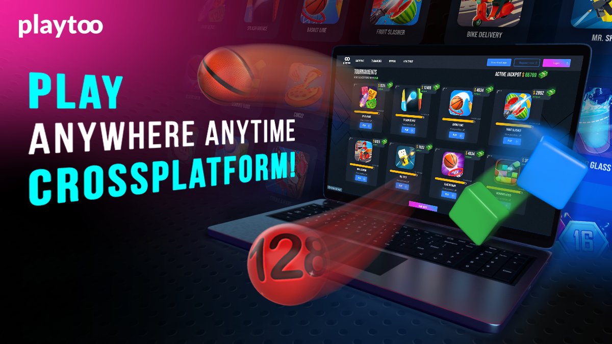 🚀🕹️ PlayToo Transforms web2 mobile games into web3 P2E hits, playable from both mobile & PC. Stay tuned for big news coming soon! 📱💻 #CrossPlatform #Web3gaming #FreeMint
