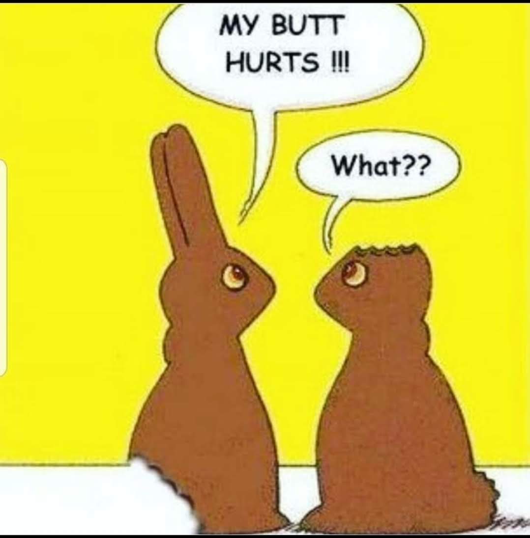 Happy chocolate bunny weekend!! #chocolate #bunny #EasterWeekend