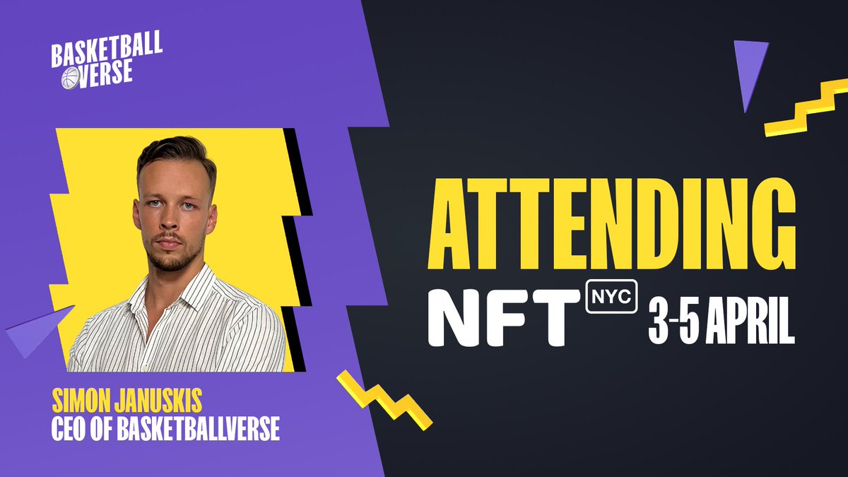 Basketballverse squad is coming to @NFT_NYC. Drop a message if you’re around 🏀🚀