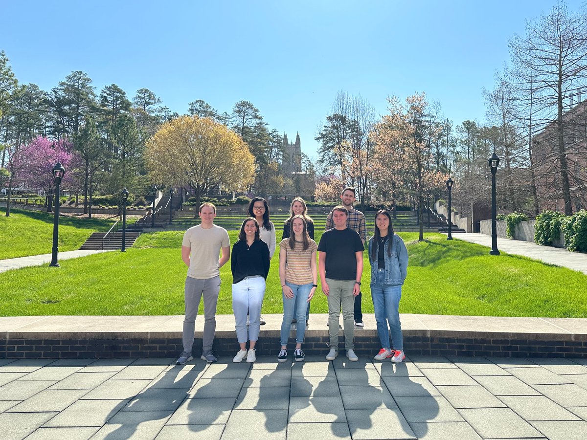 Derbyshire Lab @ Duke (@derbylabduke) on Twitter photo Happy spring from the Derbyshire lab! ☀️🌺🌼 <a href="/DukeU/">Duke University</a> <a href="/DukeChemistry/">Duke University Chemistry</a> <a href="/DukeMGM/">DukeMGM</a> Happy spring from the Derbyshire lab! ☀️🌺🌼 <a href="/DukeU/">Duke University</a> <a href="/DukeChemistry/">Duke University Chemistry</a> <a href="/DukeMGM/">DukeMGM</a>