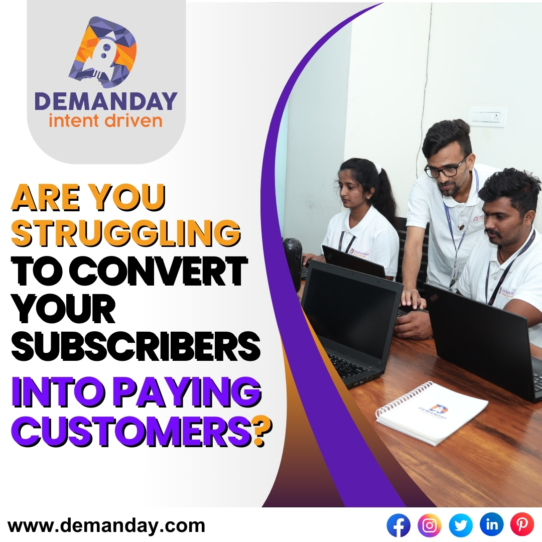 Subscribers but No Sales? We can help you turn those sign-ups into loyal customers! ➡️ demanday.com

#emailmarketing #b2bemail #demanday #digitalmarketing #demandaygroup #email #marketing #b2bmarketing #b2bemailmarketing #emailmarketingservices #subscribers #customers