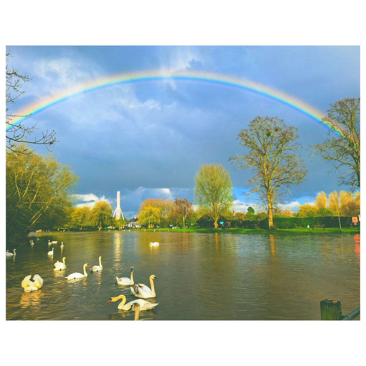 The River And The Rainbow.
#StratfordUponAvon