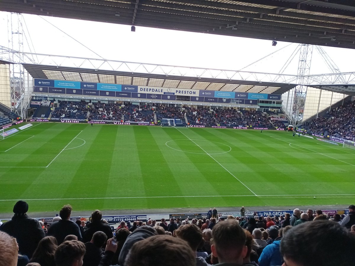 Football fix coming from Deepdale today ⚽️