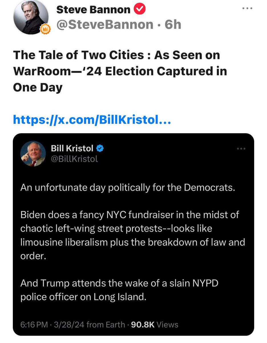 HappyCamper2626's tweet photo. One of the only times in the last few years, I’ve agreed with Bill Kristol

The left will spin it as a victory. In reality just the rich trying to raise enough money to steal the 2024 election again.  All the money in the world is not going to save them now. https://t.co/mtWgYfHQr9