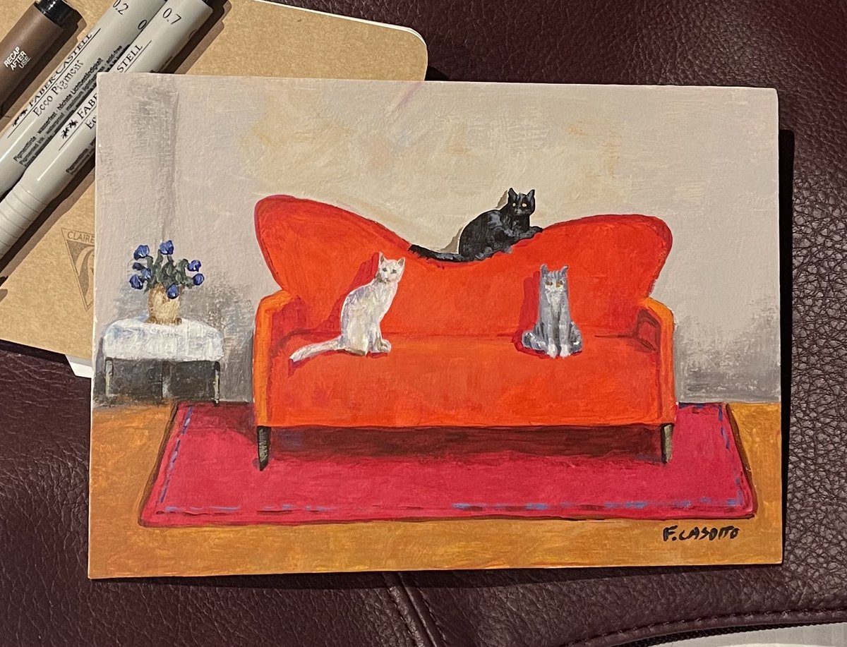 crzndemagnolias's tweet image. bought this gorgeous painting from this artist in milan and i will cherish it forever 😭