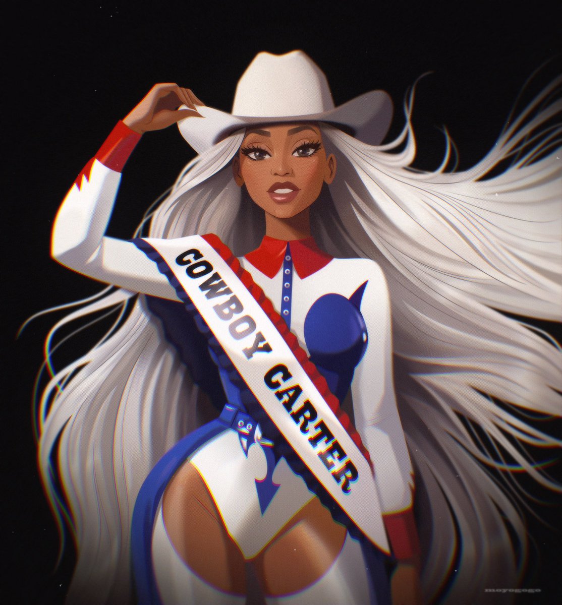 ⭐️ 𝑪𝑶𝑾𝑩𝑶𝒀 𝑪𝑨𝑹𝑻𝑬𝑹 ⭐️ This ain’t a Country album. This is a @Beyonce album #COWBOYCARTER #Beyonce