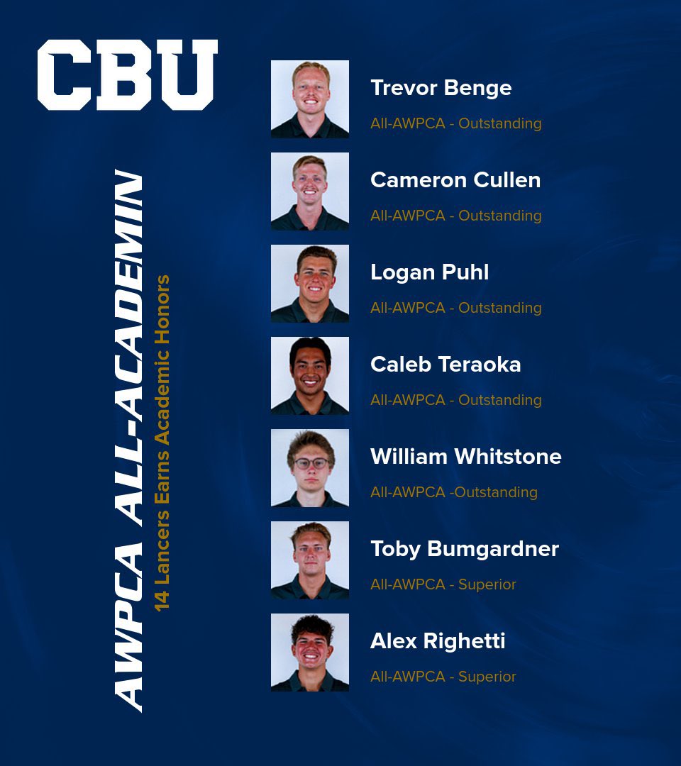 CBU Men's Water Polo tweet media