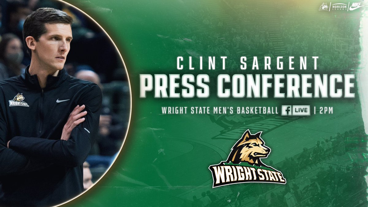 Join us at 2pm over on Facebook as we formally introduce Clint Sargent as the 10th men’s basketball head coach in program history! 🎥: facebook.com/WSUMBB