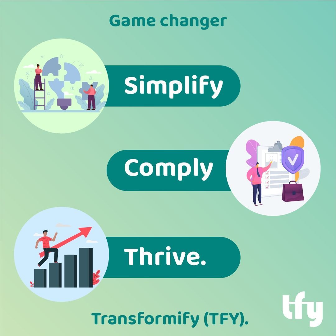 Game changer. Simplify, Comply, Thrive. Transformify (TFY). 🌐📊 Ready to streamline your gaming and spectator sports operations? Transformify offers a comprehensive solution tailored to your industry's unique challenges! #GamingSolutions #SpectatorSports #TransformifyTFY