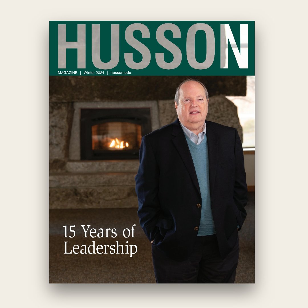 It’s here! ✨ Check out the 2024 Winter edition of the Husson Magazine online at: rb.gy/6jiqjl