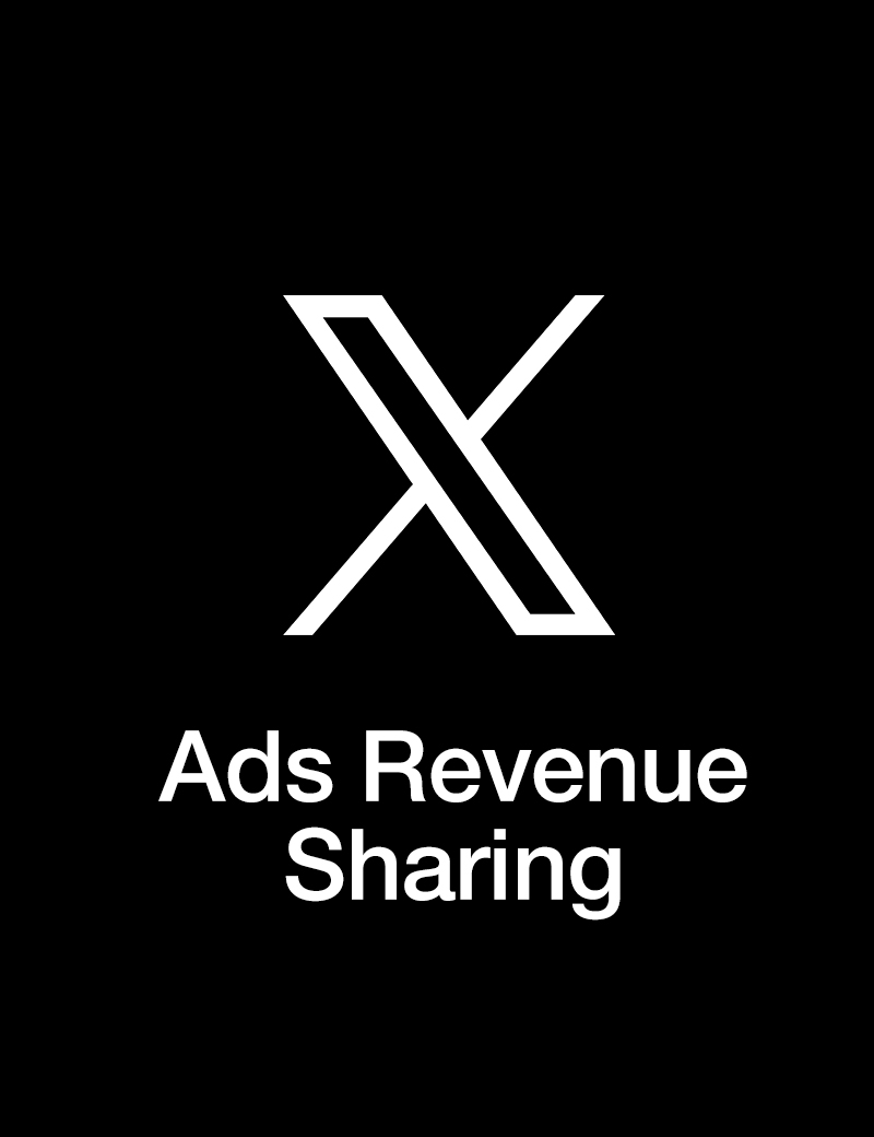 BREAKING: 𝕏 is now also paying creators for ad views on their profiles.