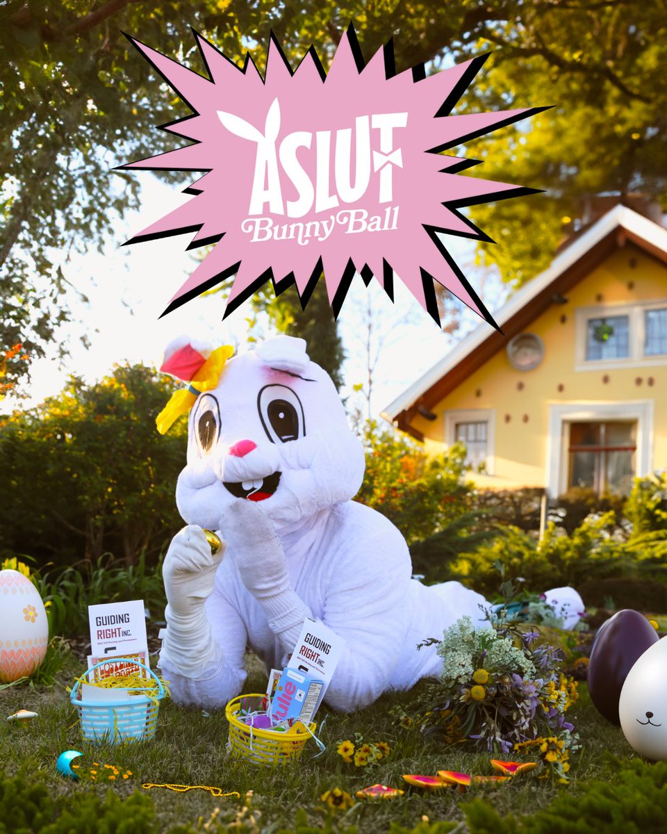 At #ASLUTBunnyBall, Miss Bunny will give +200 candy and contraceptive Easter Baskets to VIP ticket holders! 

💰Text "ASLUT" to 918-393-8165 for ticket discounts.

🎟️ #ASLUTBunnyBall ➡️ loom.ly/PjS-to8