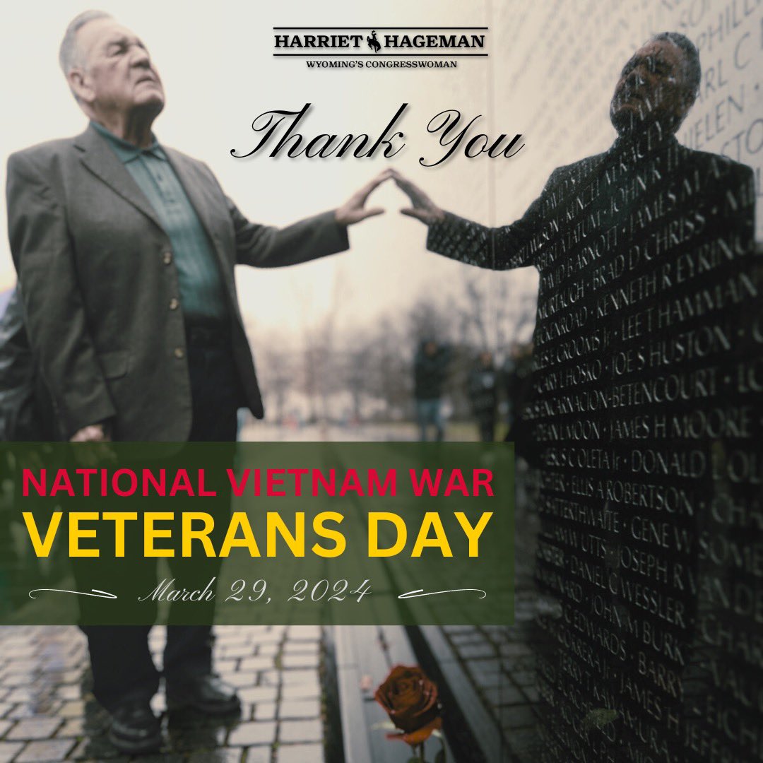 Thank you Vietnam veterans. Your service and sacrifice has long deserved to be honored.