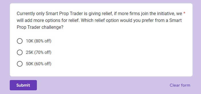 Truly generous from @TradeConnectVVS! You have nothing to complain having Blake on your side. To be fair I haven't been wronged by any prop firm because I only trade with @SmartPropTrader! But Thank you. This deserves appreciation and recognition!
