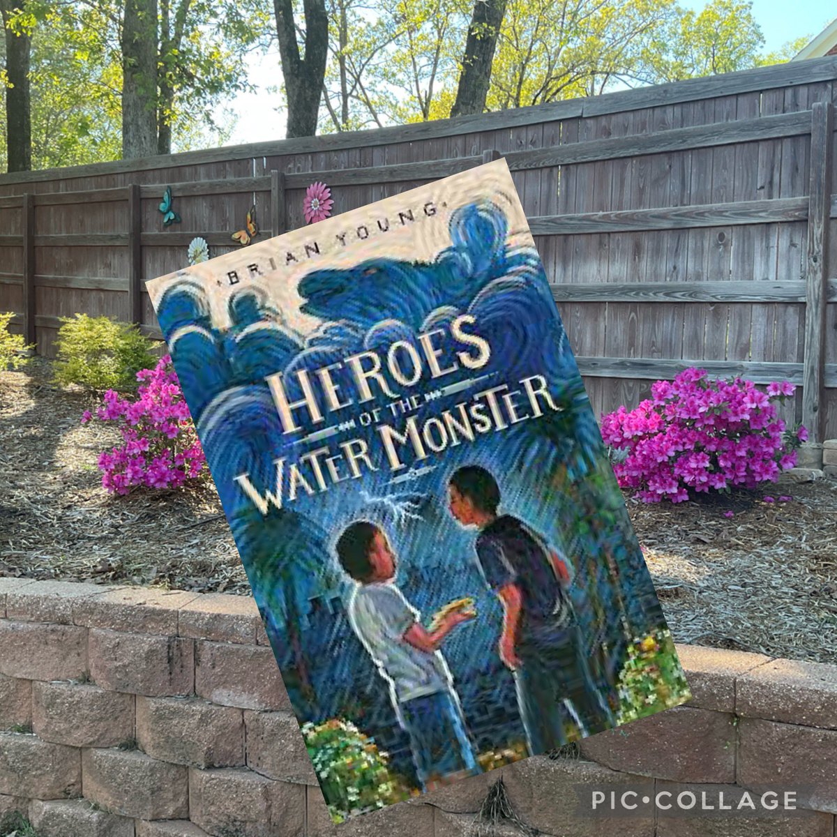 dulaney_melanie's tweet photo. Thx, @CynLeitichSmith, for some springtime, poolside reading &amp; reviewing and then this @BYoungWritres title will be placed in my #readincolor @LtlFreeLibrary! https://t.co/VTYxaVZ2v5
