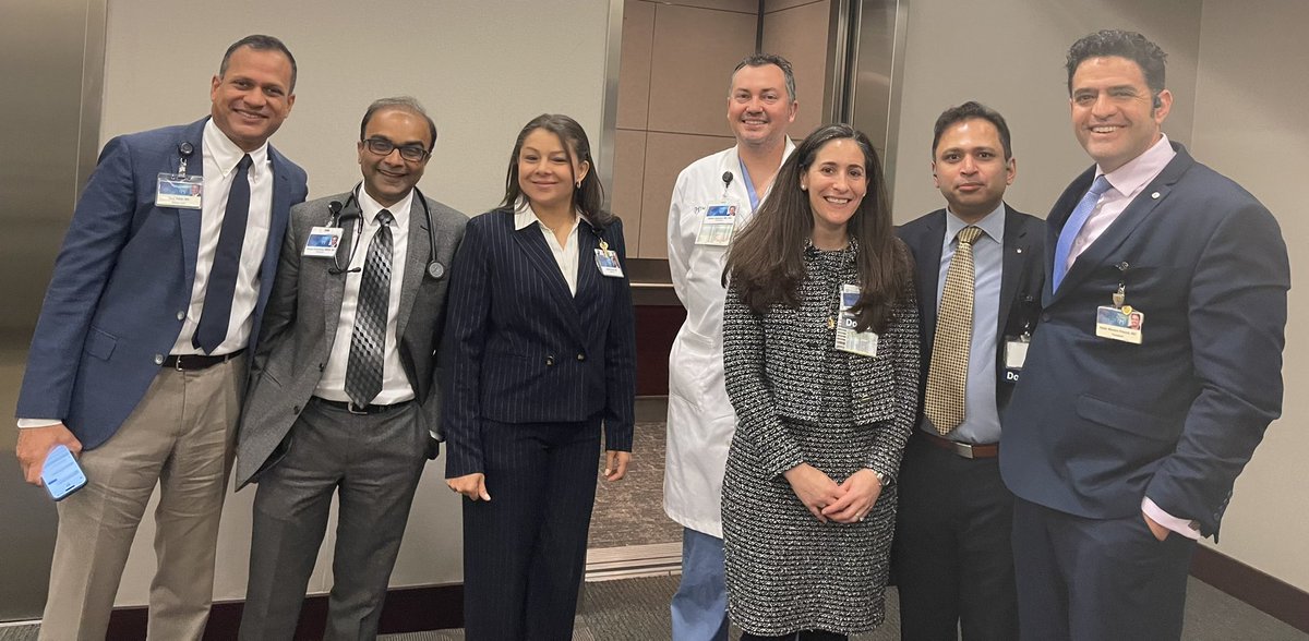 Our Amazing & Awesome Educators!!! #HappyDoctorsDay Thanks for your dedications & commitments to train the future generations!!! @pmorenofranco @sanjayCCM @Dev_Sanghavi @pkguru10 & Drs Patel, Venegas, Quinones, Shapiro!