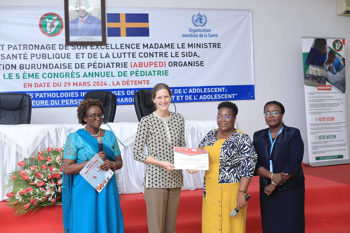 Association Burundaise🇧🇮 De Pédiatrie tweet media