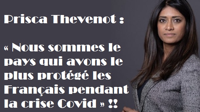 Fils2Psy's tweet photo. Prisca #Thevenot : NON les français n'ont pas oublié que Emmanuel #Macron est à l'origine de l'effondrement des libertés publiques. Des mesures liberticides modulées au gré d'une pseudo loi d’état d’urgence sanitaire qui n'a servi que les intérêts financiers de Big Pharma ! https://t.co/vDHzUIpPjv