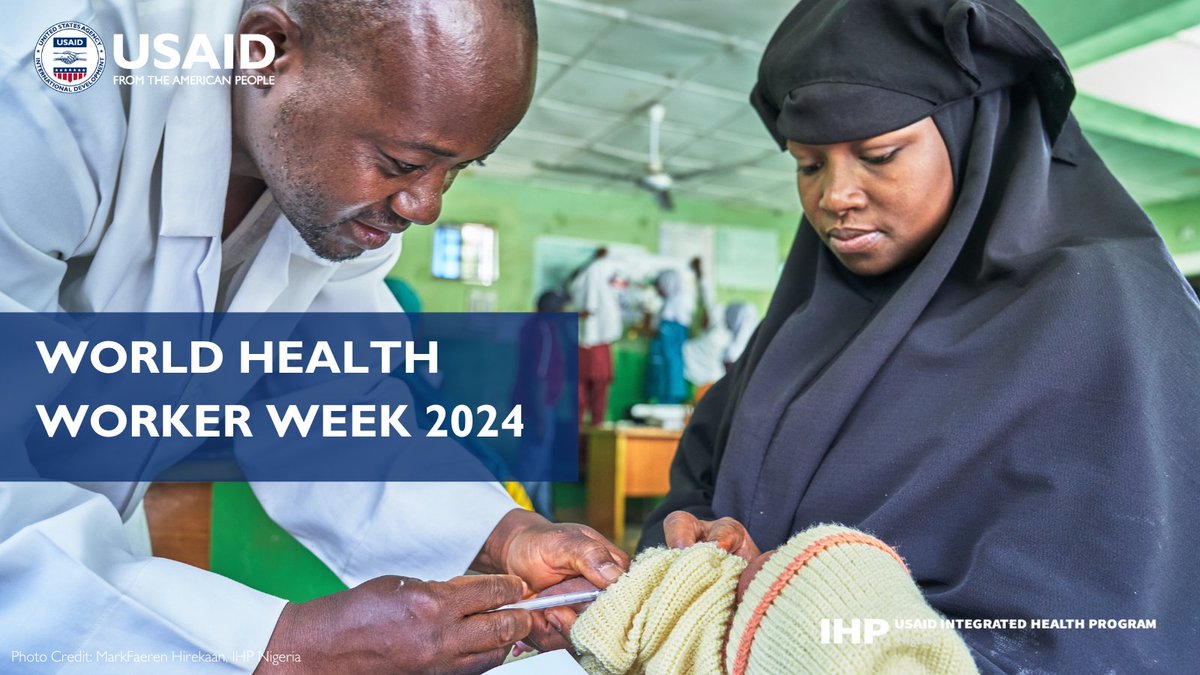 NigeriaIHP's tweet photo. IHP trained 26,915 health workers in the last five years to improve quality of care for maternal and child health services across Nigeria.

Follow along this week as we highlight our work to equip health workers in Nigeria! #WHWeek @USAIDNigeria https://t.co/qKSucjZTWl