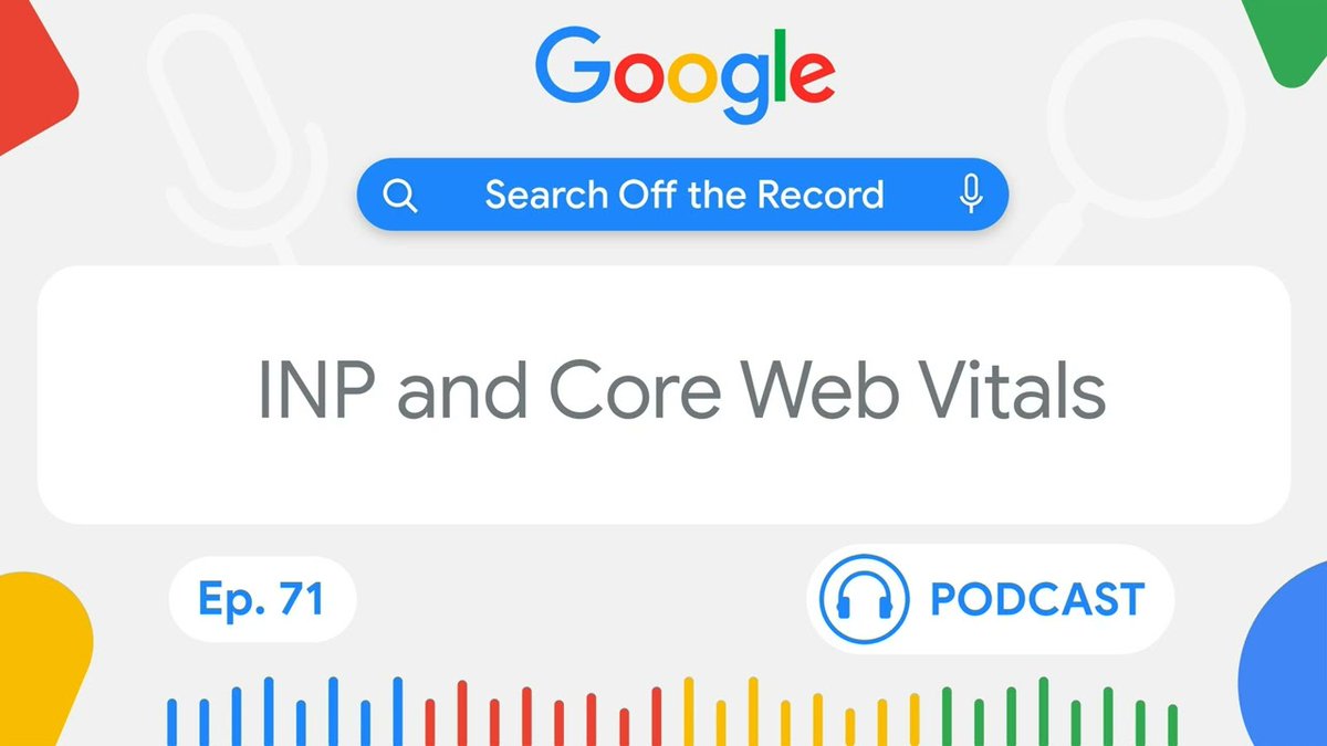 HenriHelvetica's tweet photo. π #100DaysOfPerf Day 68. #CoreWebVitals π«±πΎβπ«²π» Google Search. A question that is asked all the time, and we get to hear the conversation w/ @JohnMu @okaylizzi + @rick_viscomi. Worth the listen as we get more Web Vitals content, this time w/ search in mind
π» https://t.co/RyGPGoSO0M https://t.co/Y7Ph9CNrLD