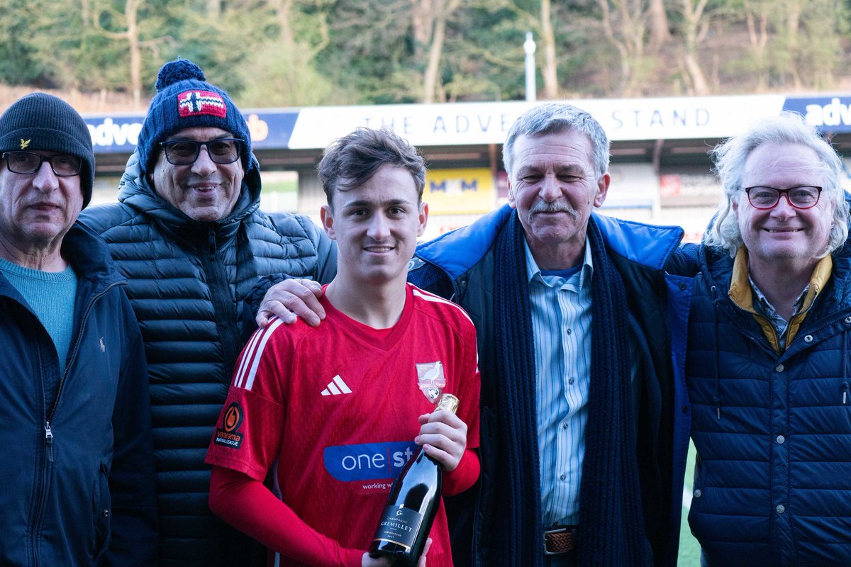 MAN OF THE MATCH 🍾 

Today's <a href="/BettonWines/">Betton Wines</a> Man of the Match was awarded to Cam Wilson, chosen by match sponsors Pete and Andy Moss. 

Cam is sponsored by: 
Home- <a href="/howes_auto/">Darren Howes Autoservices ltd</a>
Away- David, Dorothy &amp; Paul Medd