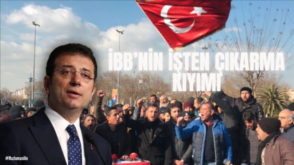 Yapılan işçi kıyımını unutmadık 
#MazlumunAhı