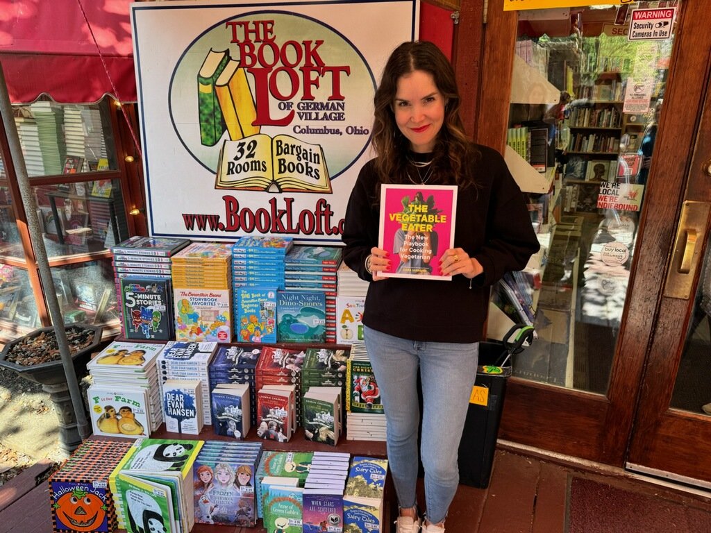 The Book Loft (@thebookloftgv) on Twitter photo So great of <a href="/CaraMangini/">Cara Mangini</a> to stop by to sign copies of her latest book, "The Vegetable Eater." Thanks so much!
Limited quantity of signed copies now available So great of <a href="/CaraMangini/">Cara Mangini</a> to stop by to sign copies of her latest book, "The Vegetable Eater." Thanks so much!
Limited quantity of signed copies now available