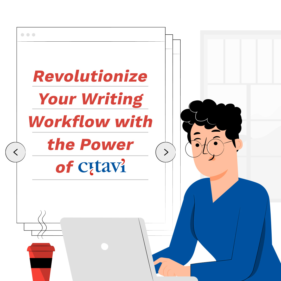 Revolutionize your writing with Citavi! 🌟 

Enhance your research, boost productivity, and transform your academic writing now. 🙌

Try Citavi today! bit.ly/4asLkBY

#phdlife #academicwriting #writingtips #highered