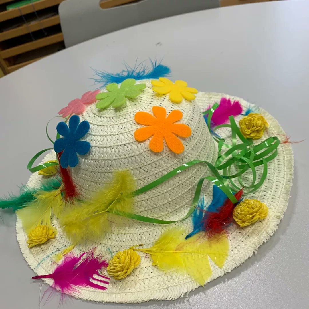 Everyone enjoying the Easter bonnet competition, including Steiff 😍 #GoodFriday #Easter #AncoraHouse #CYPMentalHealth