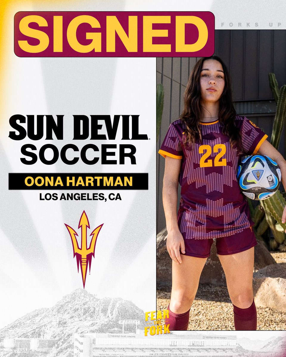 NEW DEVIL ALERT 😈 We’re excited to have Oona Hartman join the squad in the fall! #ForksUp /// #O2V
