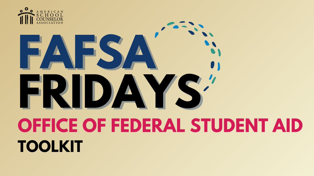 #FAFSAfridays: Check out this toolkit from the Office of Federal Student Aid: bit.ly/4cyqVfR