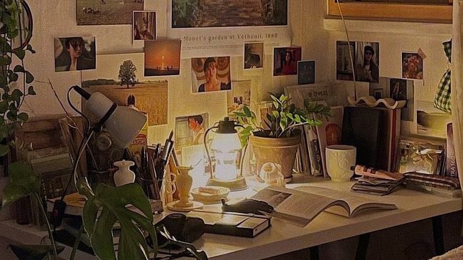 malusokay's tweet photo. cosy study sessions 🕯️ https://t.co/rL9LY3rqms