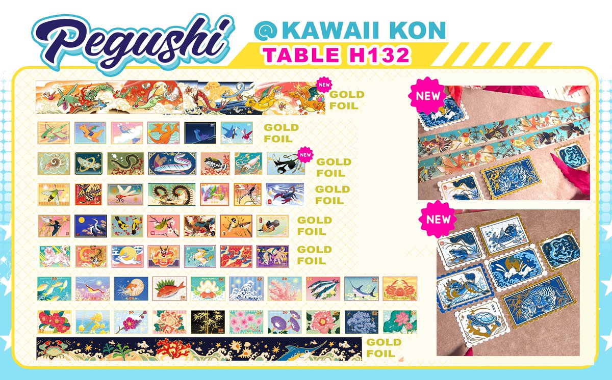 Not me doing the catalog last minute but here I am at @kawaiikon and here’s my catalog!