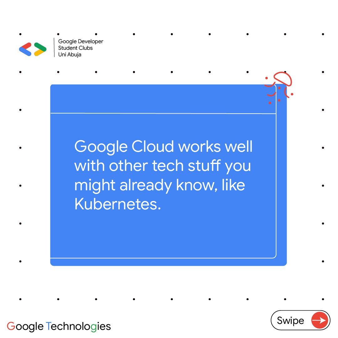 gdsc_uniabuja's tweet image. The future is now and it is in the cloud.

#GoogleTechnologies
#GoogleCloud
#thecloudisthelimit
#GDSCUNIABUJA
#GDSC