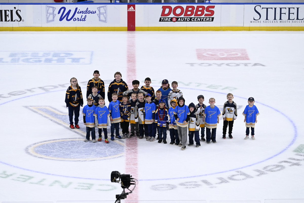 Last night, March 28th, we celebrated the @hockeytbl Association Night! We hope all members and players from Twin Bridges enjoyed their night and a Blues win. @firstcommunity