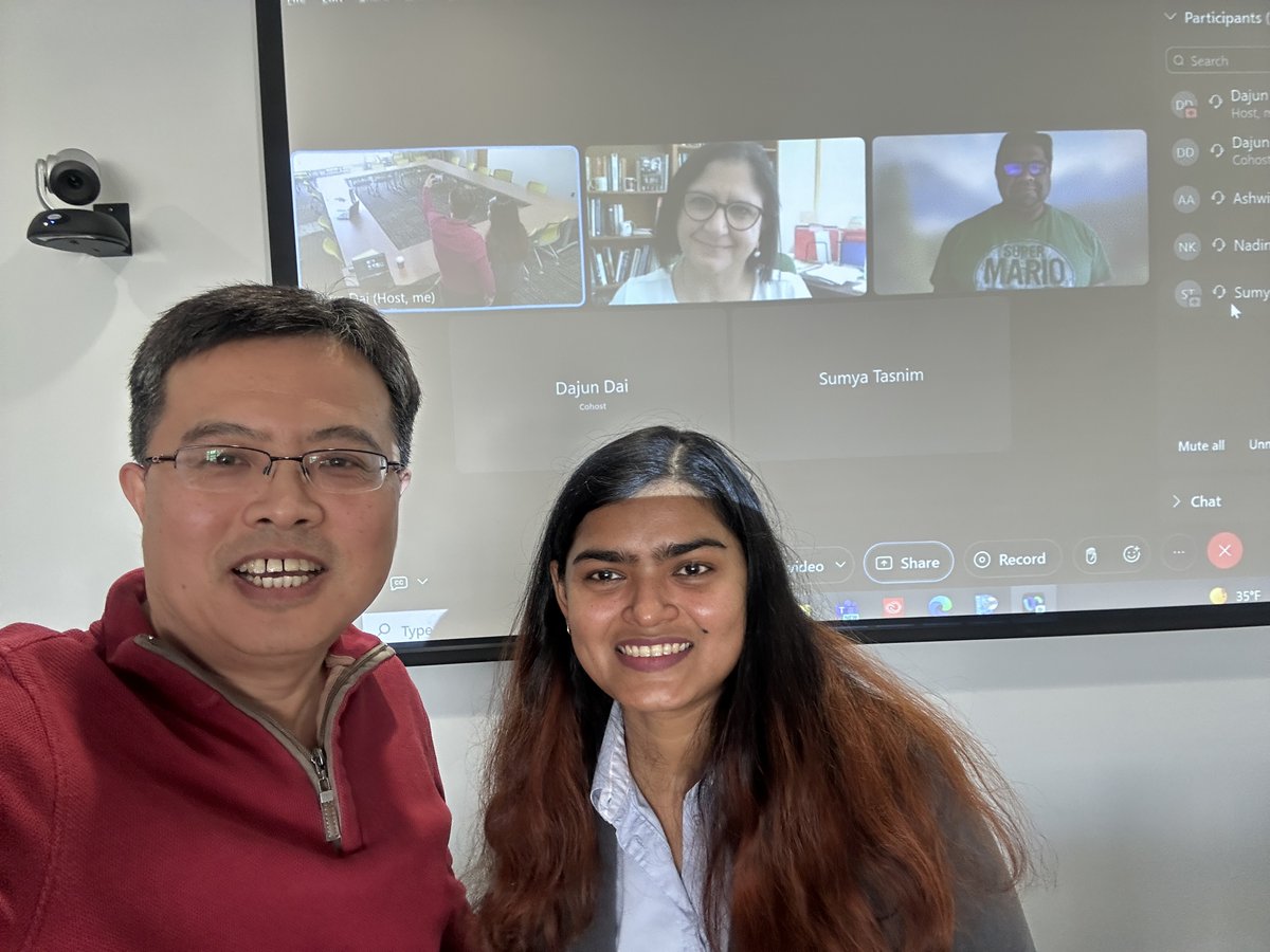 GSU Geosciences (@gsugeos) on Twitter photo A big GEOS kudos goes out to M.S. student <a href="/tasnim_sumya/">SUMYA TASNIM</a>, who successfully defended her thesis this past Thursday, which was entitled “Space-time Pattern of Underground Radon Emission and the Influence of Environmental Factors Using Sensor Networks”! 🥳🎉🙌 Way to go Sumya! A big GEOS kudos goes out to M.S. student <a href="/tasnim_sumya/">SUMYA TASNIM</a>, who successfully defended her thesis this past Thursday, which was entitled “Space-time Pattern of Underground Radon Emission and the Influence of Environmental Factors Using Sensor Networks”! 🥳🎉🙌 Way to go Sumya!