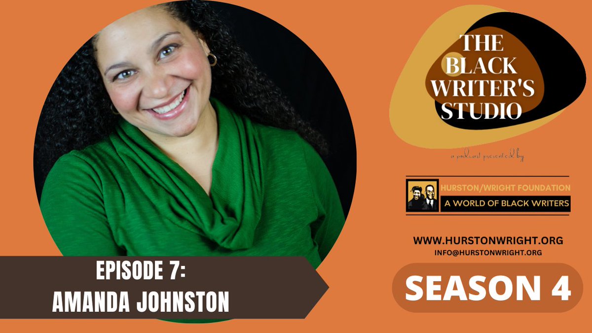 This Sunday, Be Sure to Watch Amanda Johnston (@amejohnston) in The Black Writer's Studio youtu.be/whtGCEt9ZrY?si…