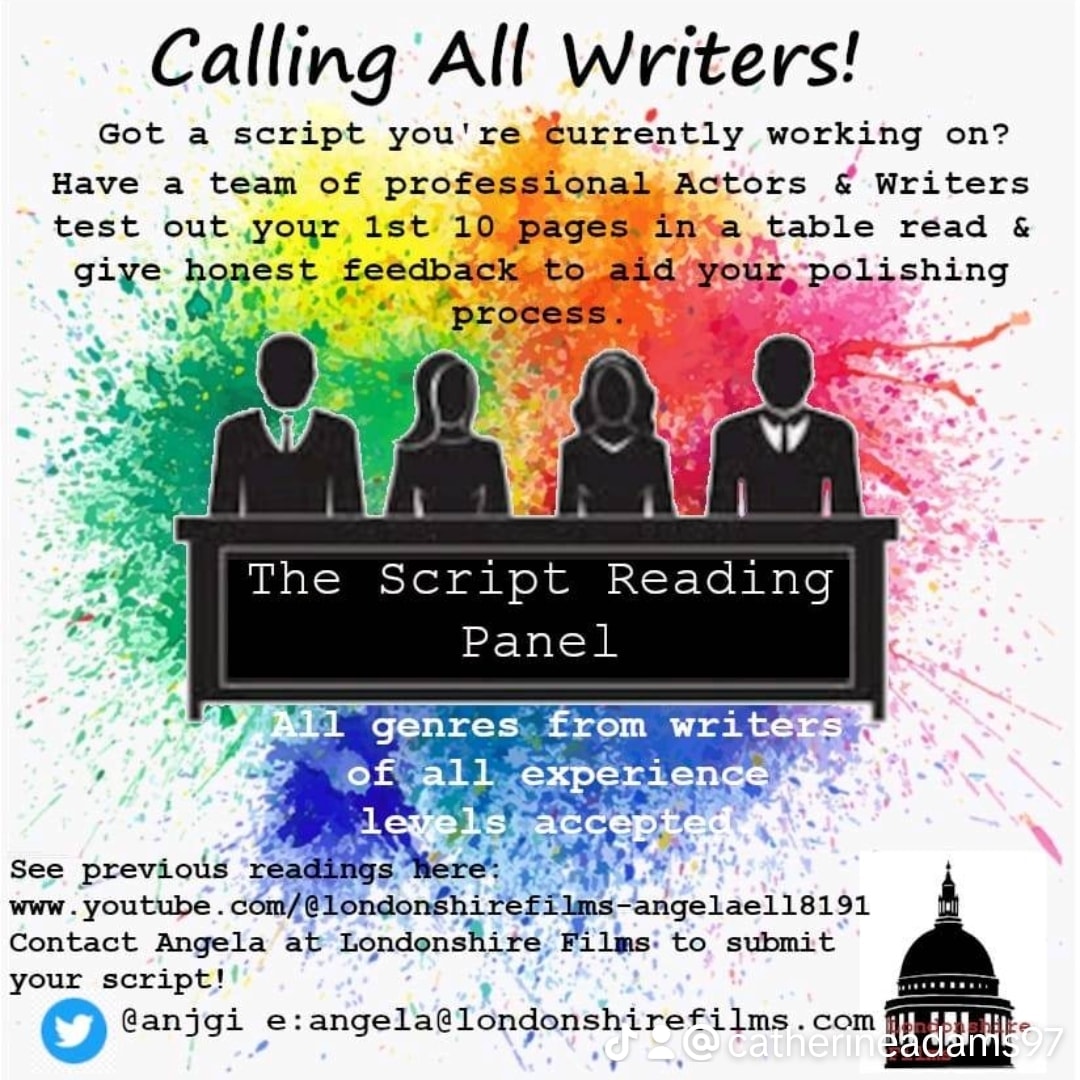 #writers want some professional feedback on your work? Send your 1st 10 pages & brief synopsis to @anjgi ASAP and get your #script on the right path. #film #tvseries #theatre CURRENTLY FREE, with a kind request to follow & share 😘 Previous reads here: youtube.com/@londonshirefi…