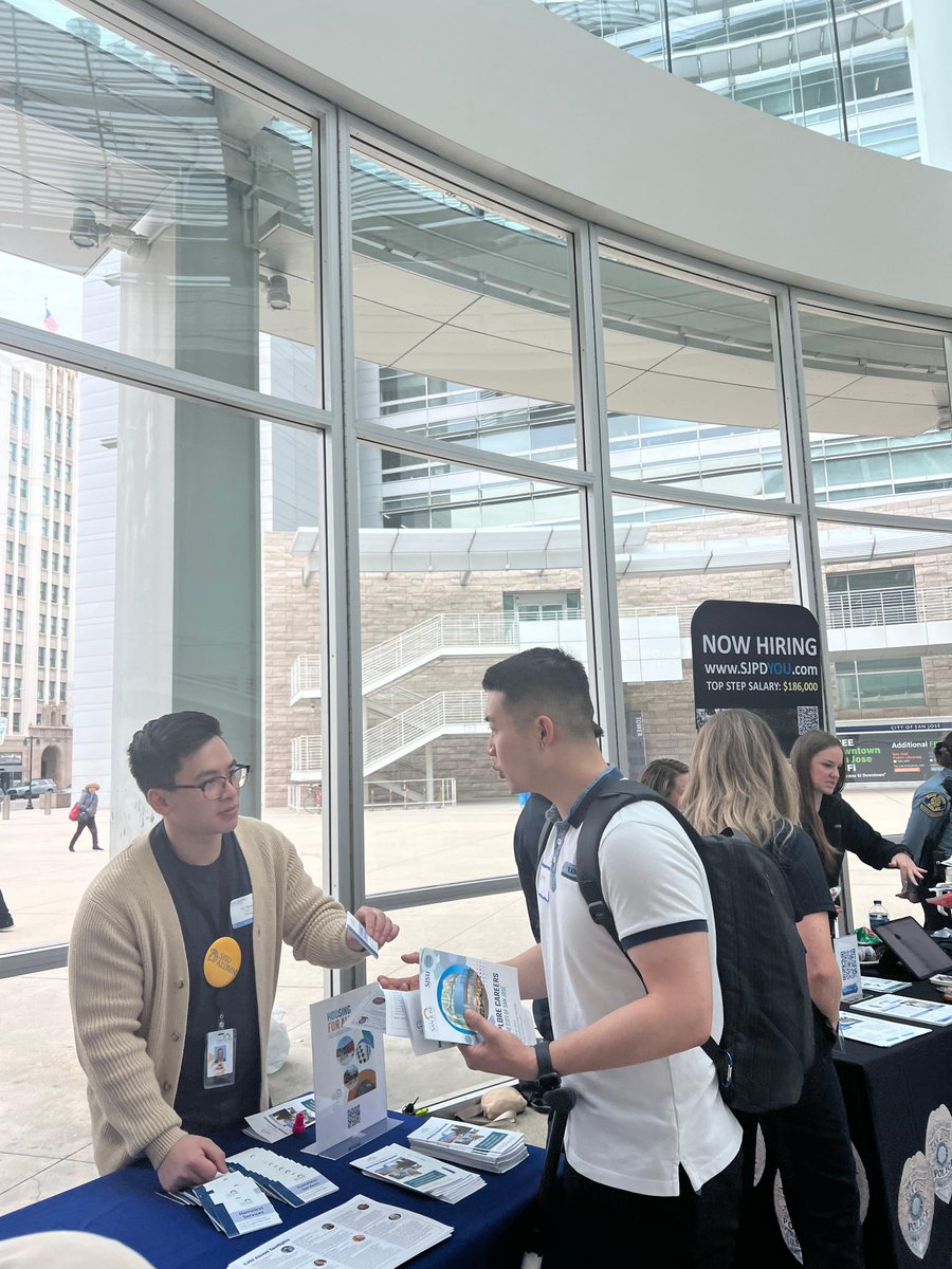 We were so busy that we forgot to thank everyone who came to the career fair this week. Thank you if you visited our little table and chatted with us! It's great to see new faces interested in making a positive impact in your community. #CareerFair #SanJose #Housing #SJHousing