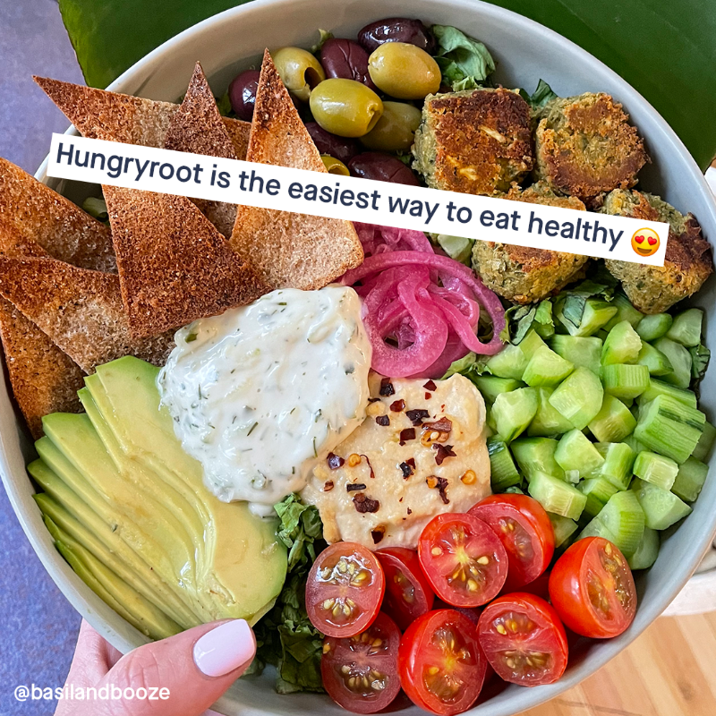 hungryroot's tweet photo. "My cholesterol is 1/3 of what it was, I have lost 20 lbs and I feel amazing every day!" - Jessica K, Customer Review