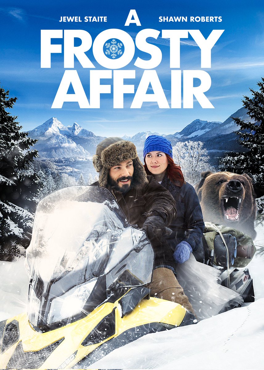 Watching A frosty affair with @JewelStaite a beauty