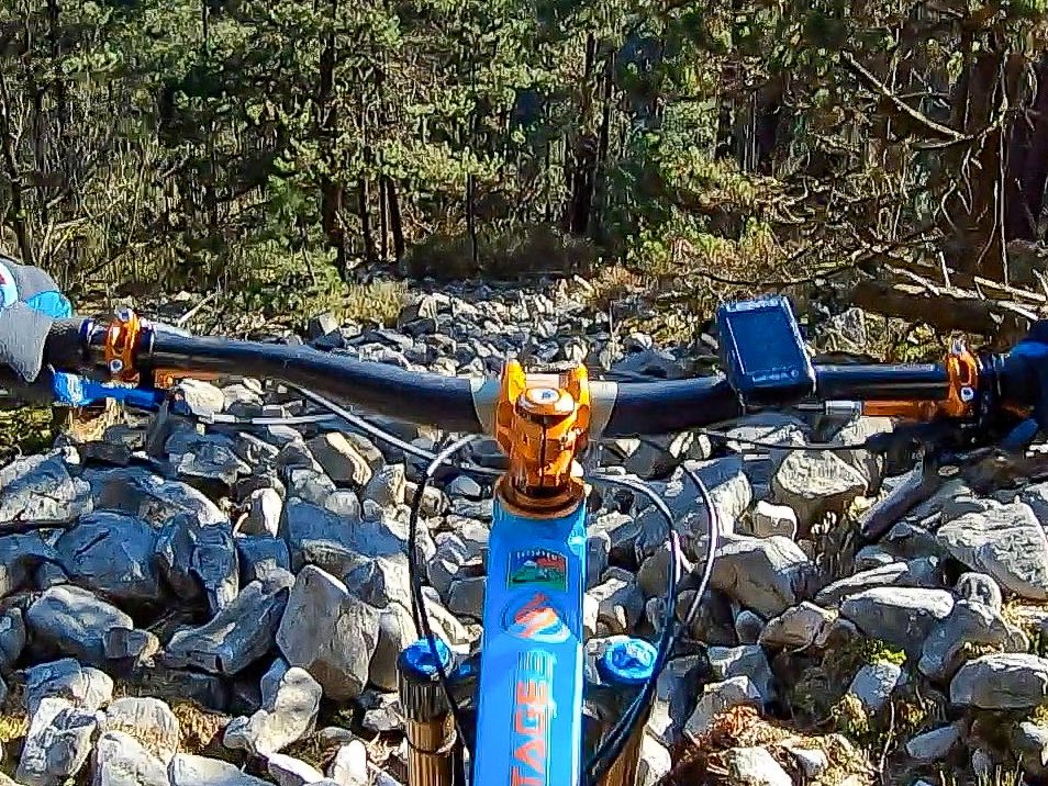 If you haven’t ridden #oldskool yet, what’s stopping you? #rockgarden No, #boulderdash Yea! #garw #walesneverfails #mtb #absolutemtb #ukmtbchat #goatmtb