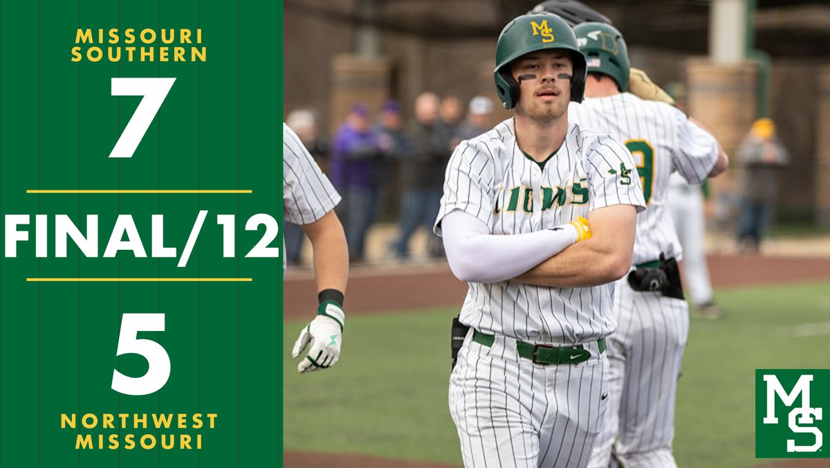 Series tied ✅ It took extras, but the Lions take game two 7-5 🦁

Nate Mieszkowski: 2-3, 2B, 3 RBI, 2 BB
Henry Kusiak: 3-6, 2 2B, RBI, R
Ryan Cline: 1-1, HR
