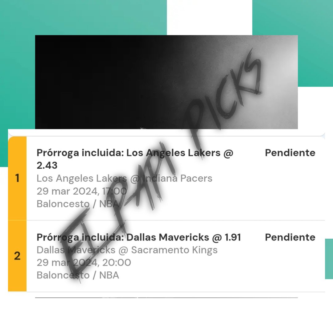 ElPapiPicks's tweet image. Otra para hoy....

#casinomexico
#apuestasdeportivas
#apuestasvip
#apuestasmexico
#parleys
#stake10
#bets
#betsvip
#nbapuestas
#nhlapuestas
#futbolapuestas
#stakazo