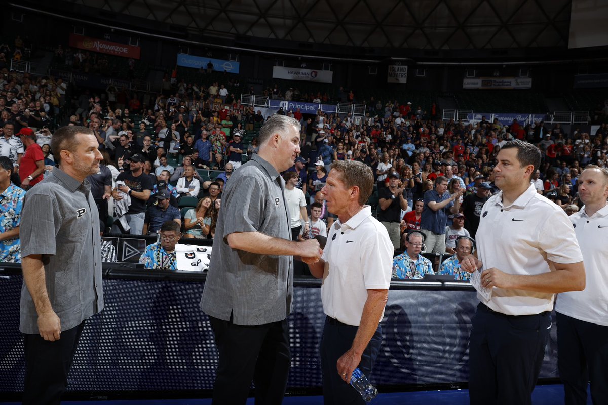 “Both Gonzaga and Purdue are very different teams than what we saw in Honolulu last November. Gonzaga had a lot of personnel changes before this season that took some time to work through. Mark Few has done a phenomenal job getting his team to another Sweet 16. Matt Painter and