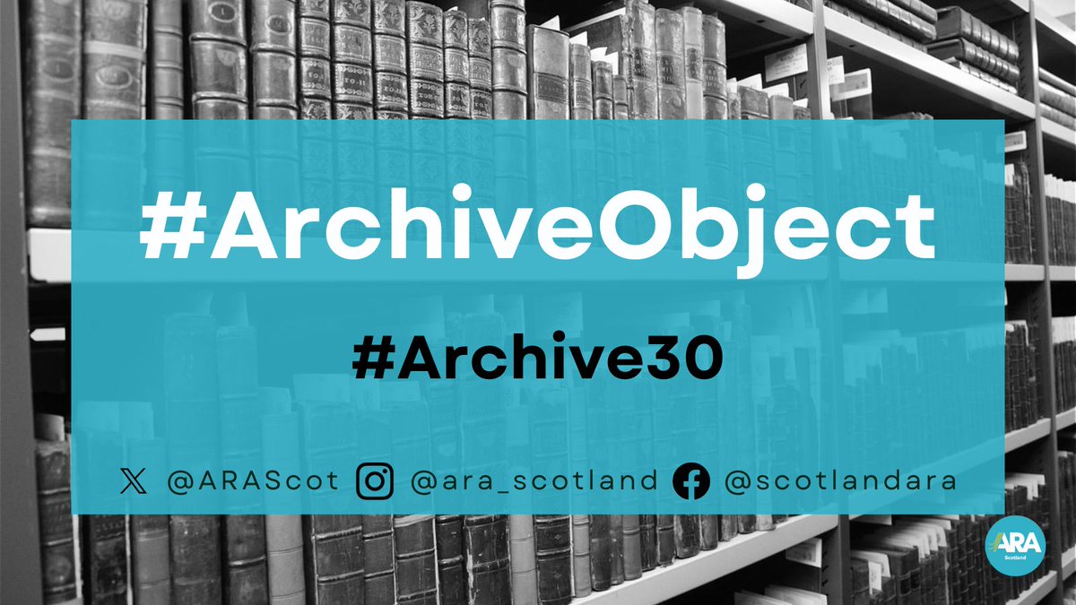 What curious #ArchiveObject do you have in your collections? #Archive30