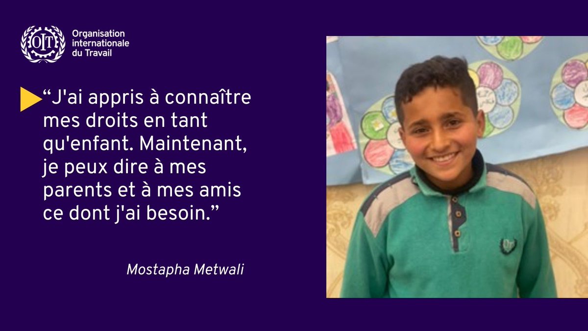 Égypte - programme SCREAM Le parcours de ces enfants inspire le changement et montre comment l'autonomisation des enfants transforme des vies. Ensemble, vers un avenir sans travail des enfants ! urlz.fr/pWLX #SCREAM #Égypte