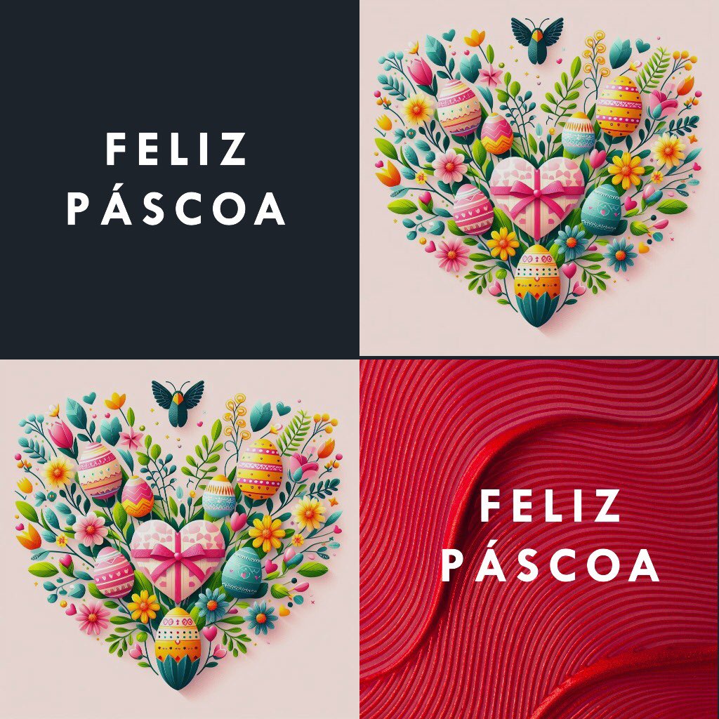 GM lovers,

Desejo que o feriado seja não só de coelhinhos e chocolates mas também de
encontros com  os nossos entes queridos para juntos agradecermos e reforçarmos os laços amorosos e a paz  ! 
❤️